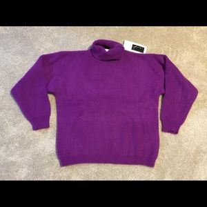 NWT Boutique Lambswool/Angora Soft Sweater Sz M